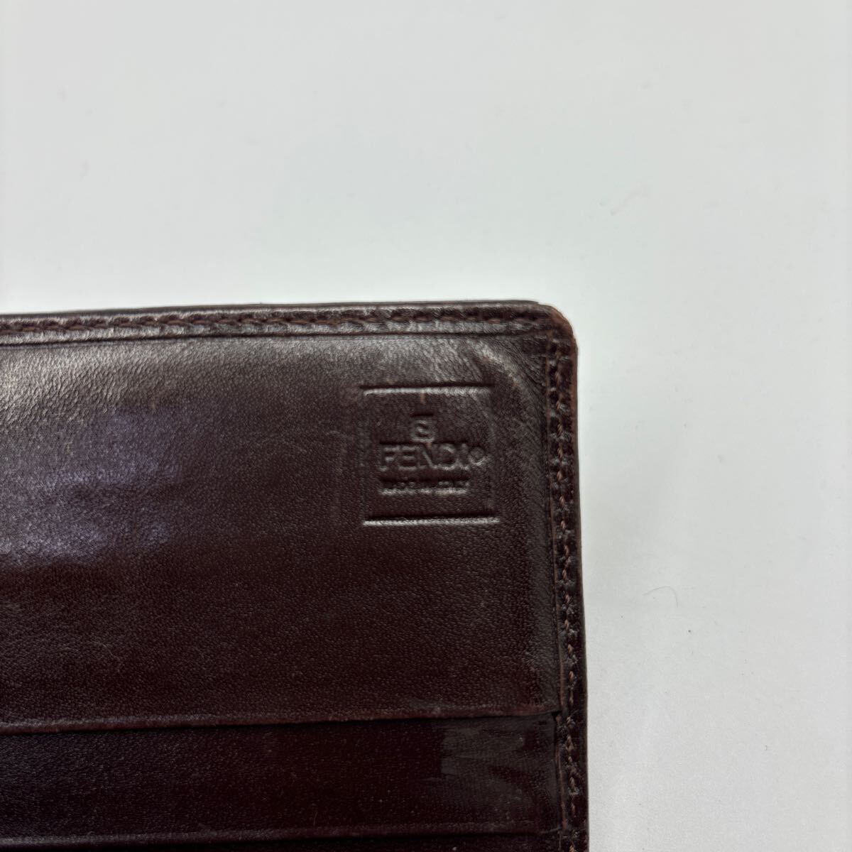 FN240322-FENDI フェンディ ズッカ柄 長財布 ブラウン系 ロングウォレット 財布_画像6