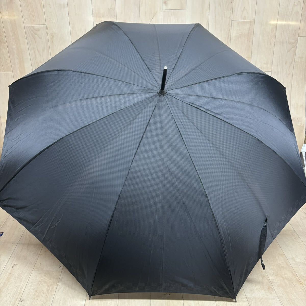 FN240322-GIVENCHY ジバンシー 雨傘 長傘 ブラック系 メンズ アンブレラ_画像5