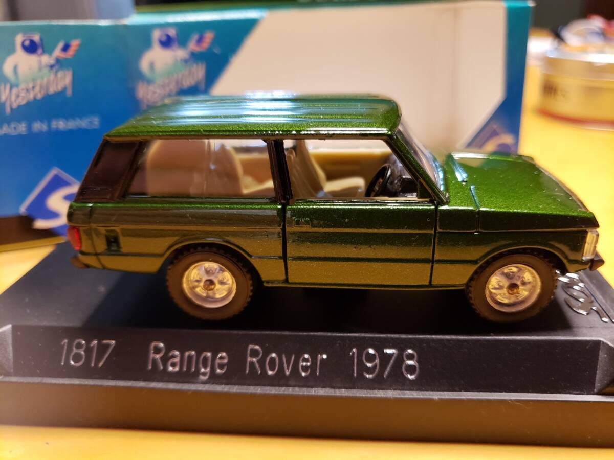 1/43 フランス製 SOLIDO ソリド 1978 RANGE ROVER 2ドア レンジローバー 絶版レア 新品ケース入り イギリス車 ランドローバー _画像5