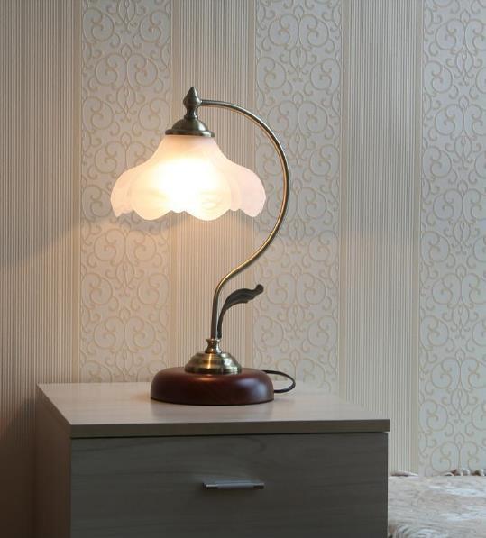  new arrival * stain do lamp electric stand table light floral print retro atmosphere . stylish Vintage Tiffany technique desk light 