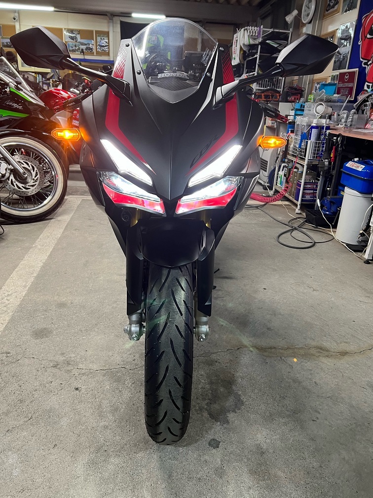 希少CBR250RR マットブラック 新車同様 実走行343km 基本装備全部付き 極上美車 お買い得車両の画像1