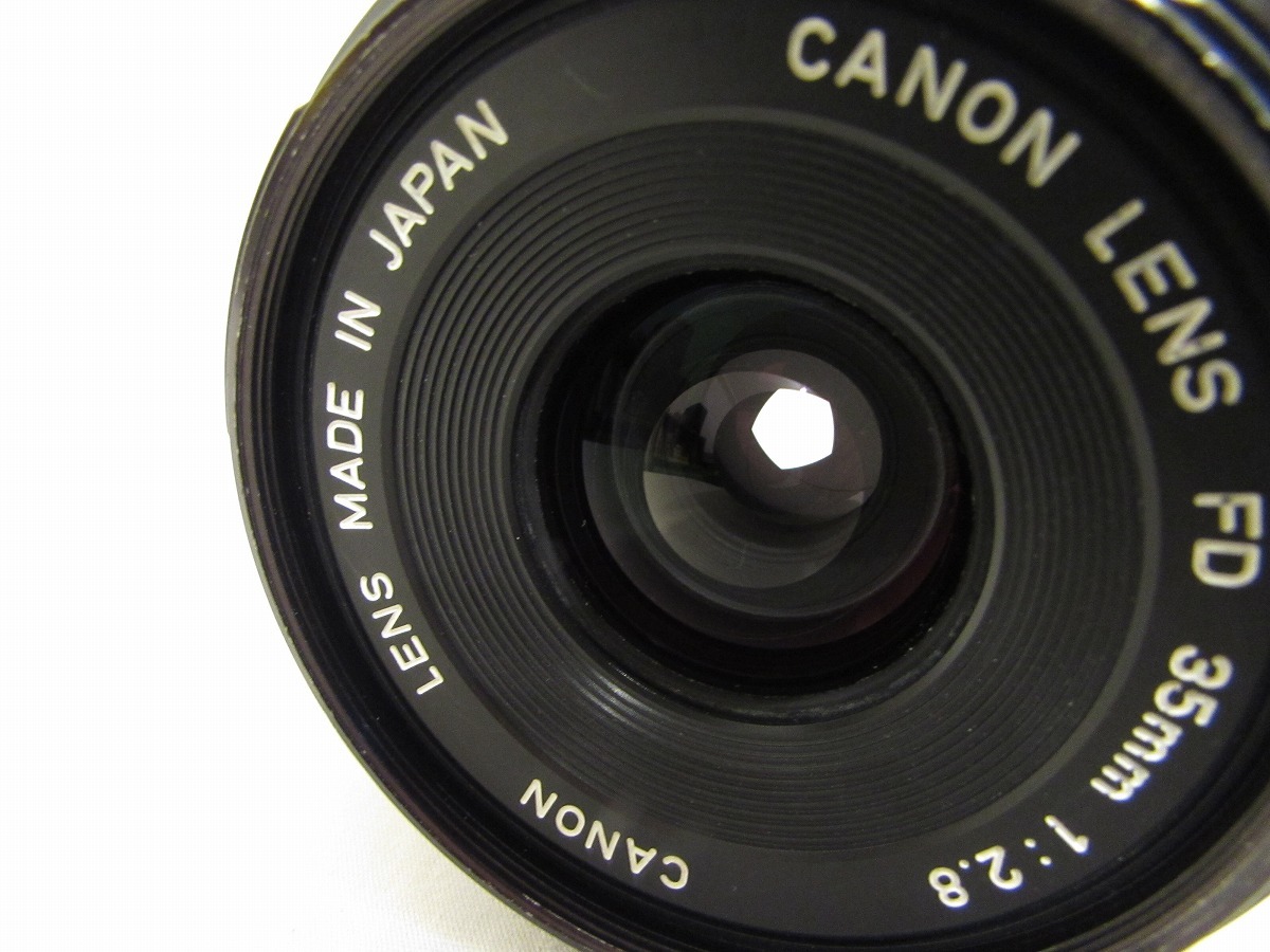 ★ Canon キャノン New FD NFD 35mm f/2.8 単焦点 レンズ FDマウント ★_画像7