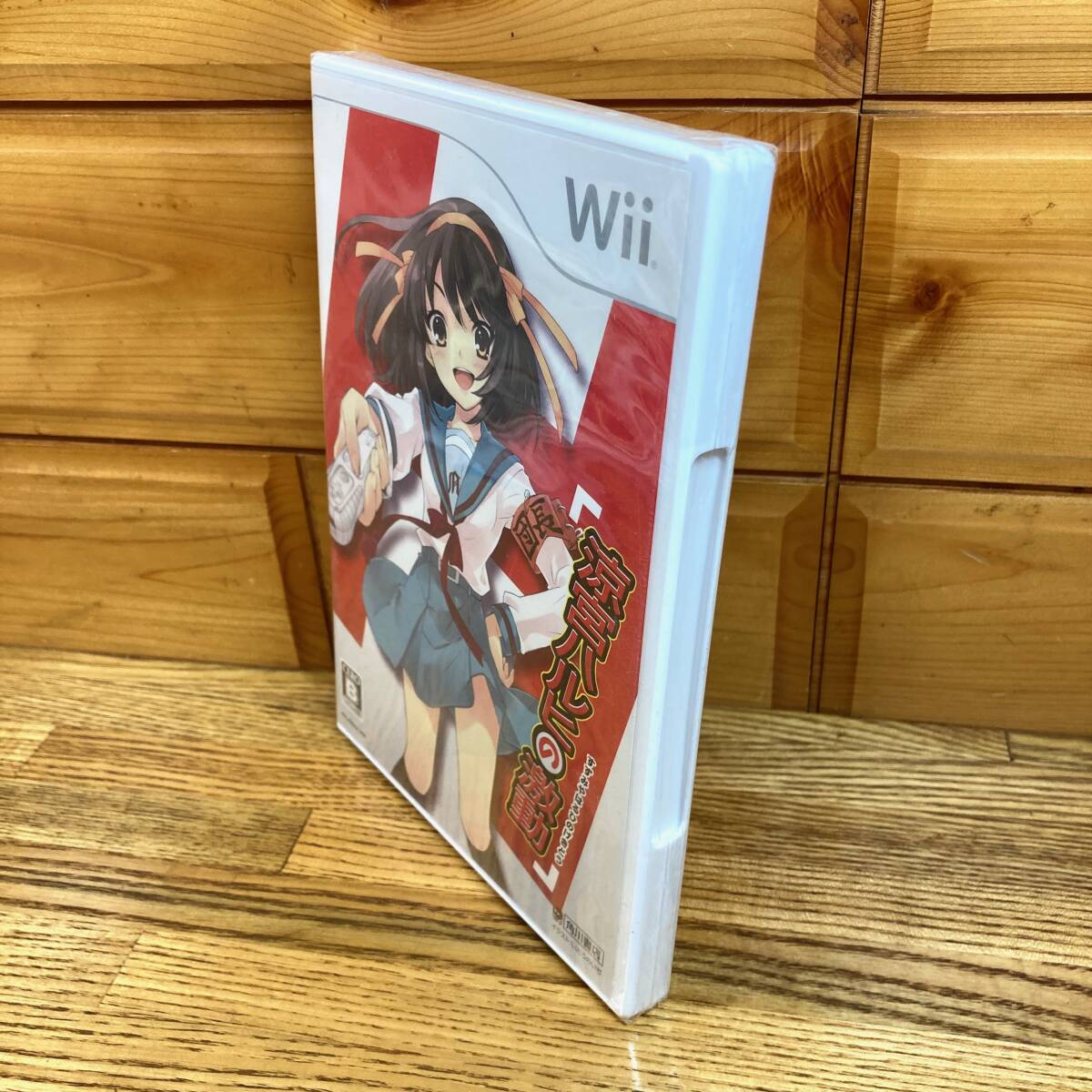 ★即決 送料無料【新品未開封】任天堂 Wii ソフト 涼宮ハルヒの激動 通常版 コレクション レトロゲーム 当時物_画像3