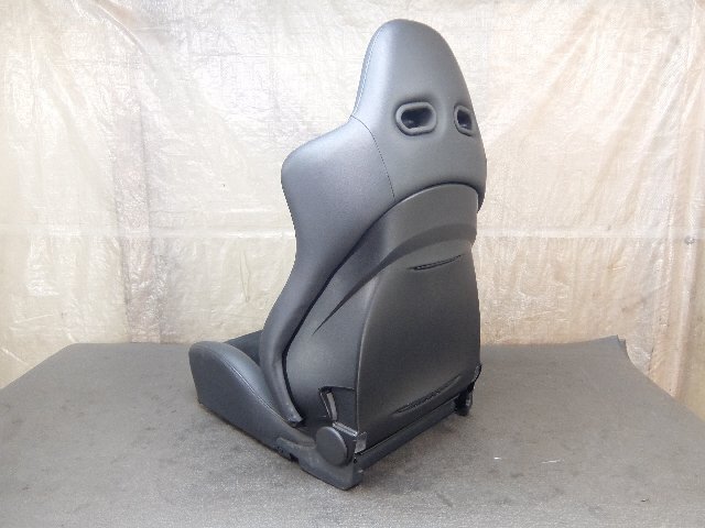 CT9A ランサー GSR エボ9 純正レカロシートRECARO ハーフレザー 運転席右側/R シートレール欠品  の画像8