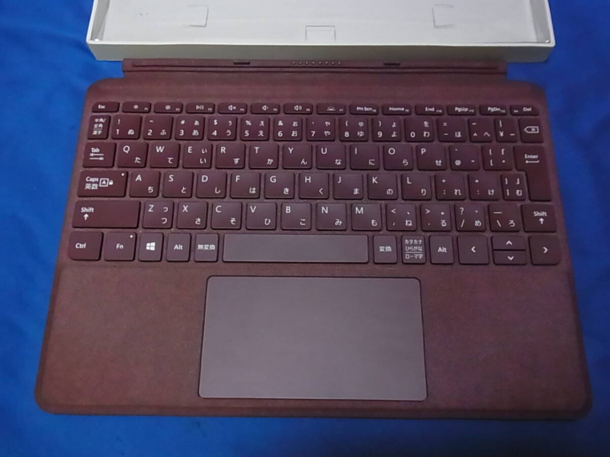 官2 Microsoft Surface Go Signature タイプ カバー バーガンディ KCU-00019_画像3