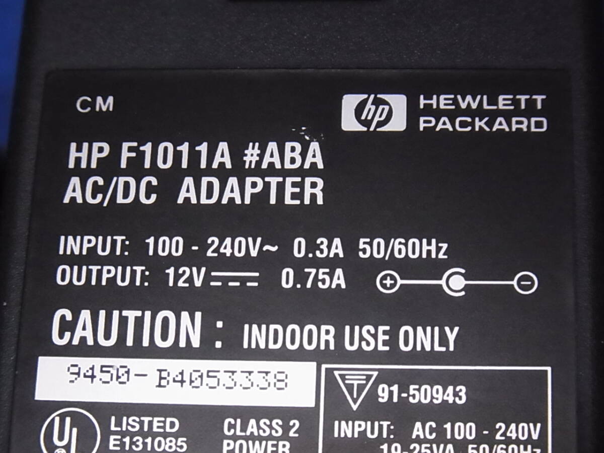 .2 HP 100LX/HP200LX for original AC adapter [HP F1011A]