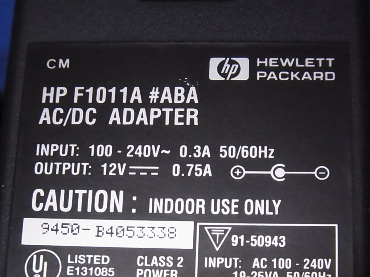 官2 HP 100LX/HP200LX用純正ACアダプタ [HP F1011A]_画像5