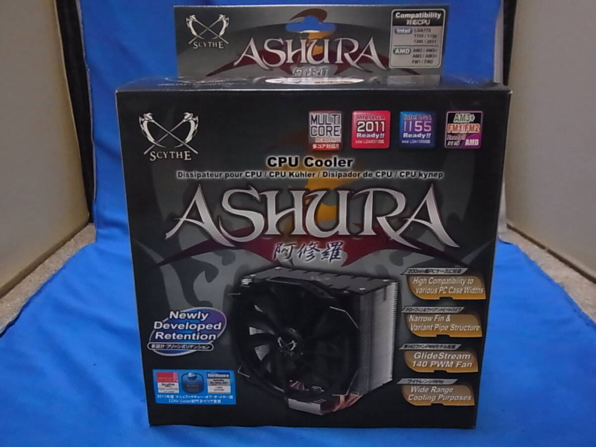 サイズ CPUクーラー ［阿修羅 ASHURA］ SCASR-1000 中古品_画像1