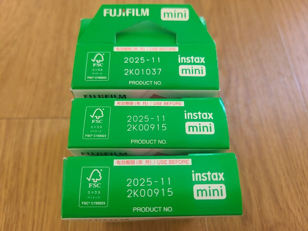 富士フィルム instax  mini チェキ用フィルム 10枚入　4セット 新品 未使用 WW1 インスタックス ミニ