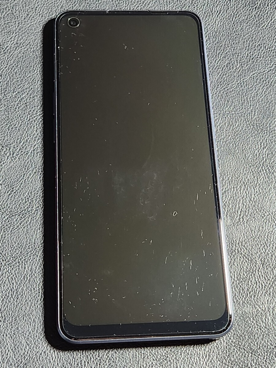 【美品】 OPPO Reno 7 A スターリーブラック Android 6GB/128GB y!mobile