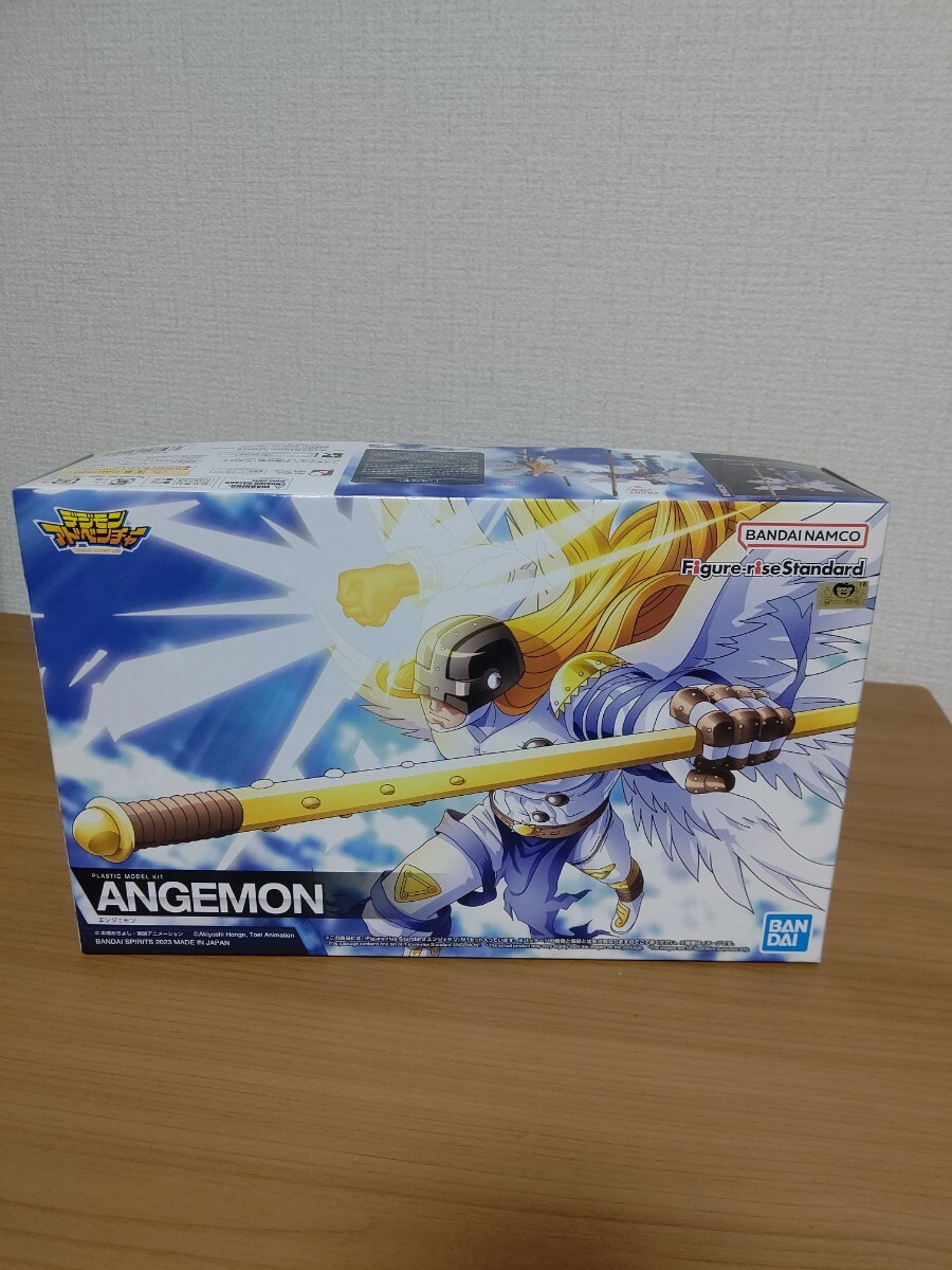 エンジェモン ANGEMON フィギュア ライズ スタンダード Figure-riseStandard 組立済み デジモン アドベンチャー バンダイ ちょいスミ入れ_画像5