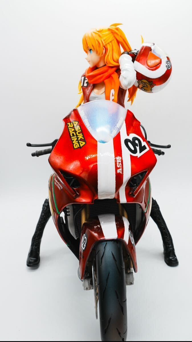 【完成品】Vispo エヴァンゲリオン 1/6アスカ Racing Ver.FINAL ガレージキット ガレキ フィギュア エヴァ ストア レジンキャストの画像4