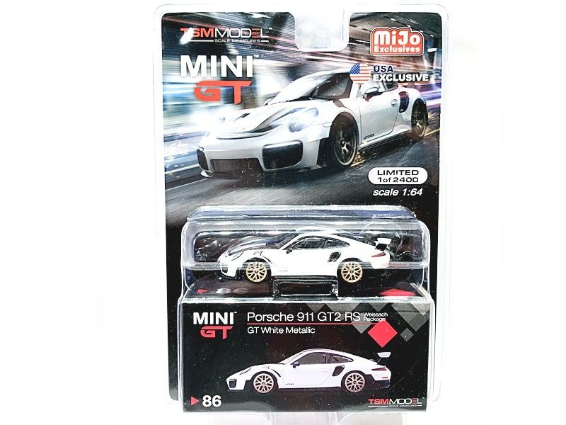 TSMモデル　1/64　ポルシェ 911 GT2 RS　mijo　ミニカー　同梱OK　1円スタート★H_画像1