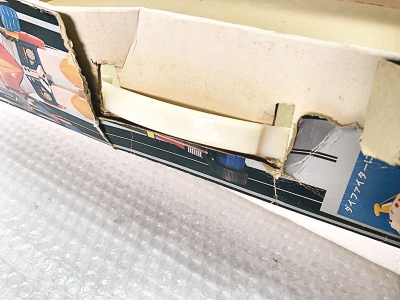  clover Muteki Koujin Daitarn 3 электрический огромный комплект коробка дефект рабочее состояние подтверждено ( не работает ) на фото текущее состояние самовывоз retro включение в покупку OK 1 иен старт *H