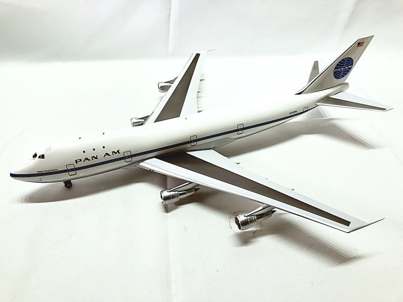 INFLIGHT 1/200 PAN AMbo- wing 747-100 IF741007 in flight airplane model including in a package OK 1 jpy start *H