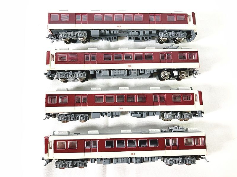  railroad collection Iga railroad 860 series? 4 both set power . ending * case different N gauge railroad model including in a package OK 1 jpy start *H