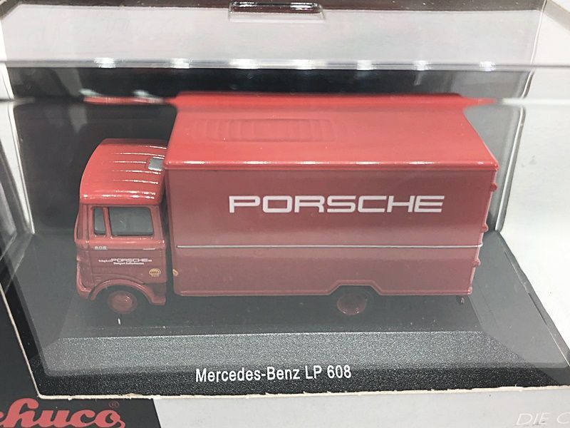  Schuco 1/87se tiger S6* Mercedes Benz LP 608 truck etc. 3 point set minicar including in a package OK 1 jpy start *S