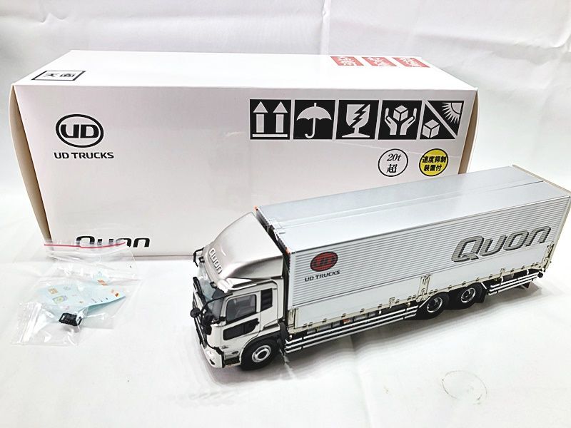 Yahoo!オークション - 京商 1/43 UDトラックス クオン ミニカー Yahoo!オークション - 京商 1/43 UDトラックス クオン ミニカー