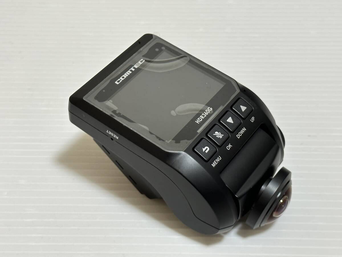 360度 コムテック COMTEC HDR-360G ドラレコ ドライブレコーダー 送料520円_画像4