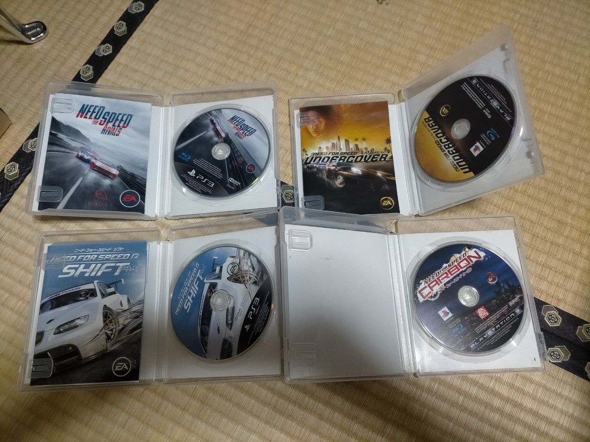 PS3ニードフォースピード4本セット