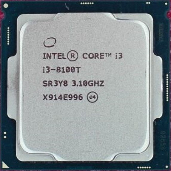 Core i3 Intel Core i3-8100T SR3Y8 4C 3.1GHz 6MB 35W LGA1151 CM8068403377415