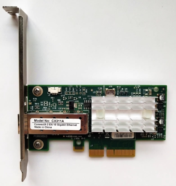 LANカード Mellanox MCX311A-XCAT CX311A ConnectX-3 Single Port 10G NIC Cardの画像1