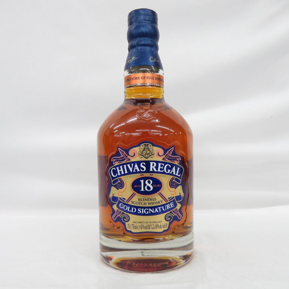 【未開栓】CHIVAS REGAL シーバスリーガル 18年 ゴールドシグネチャー ウイスキー 750ml 40% 箱付 11505372 0306_画像2