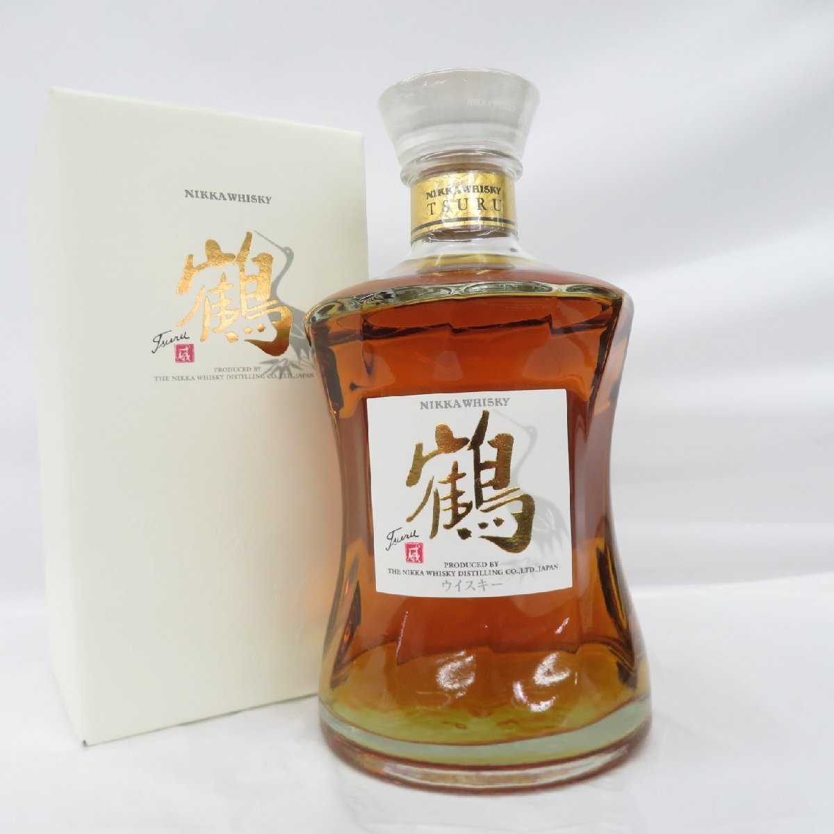 【未開栓】NIKKA ニッカ 鶴 金文字 ウイスキー 700ml 43％ 箱付 11506881 0306_画像1