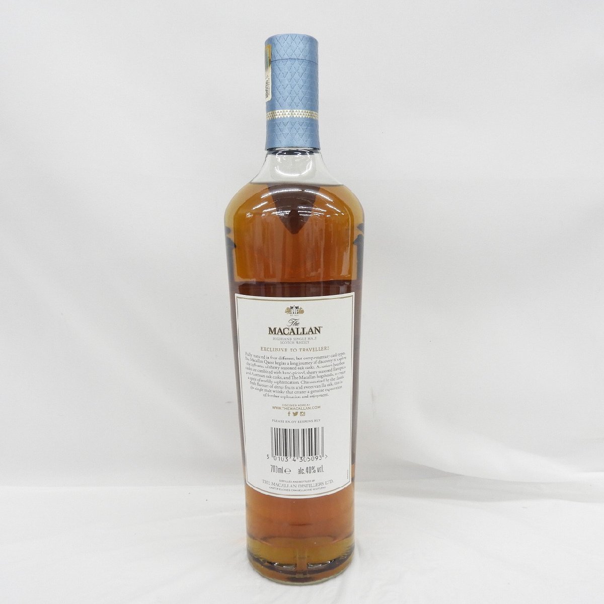 【未開栓】The MACALLAN ザ・マッカラン クエスト シングルモルト ウイスキー 700ml 40% 箱付 11517644 0311_画像5