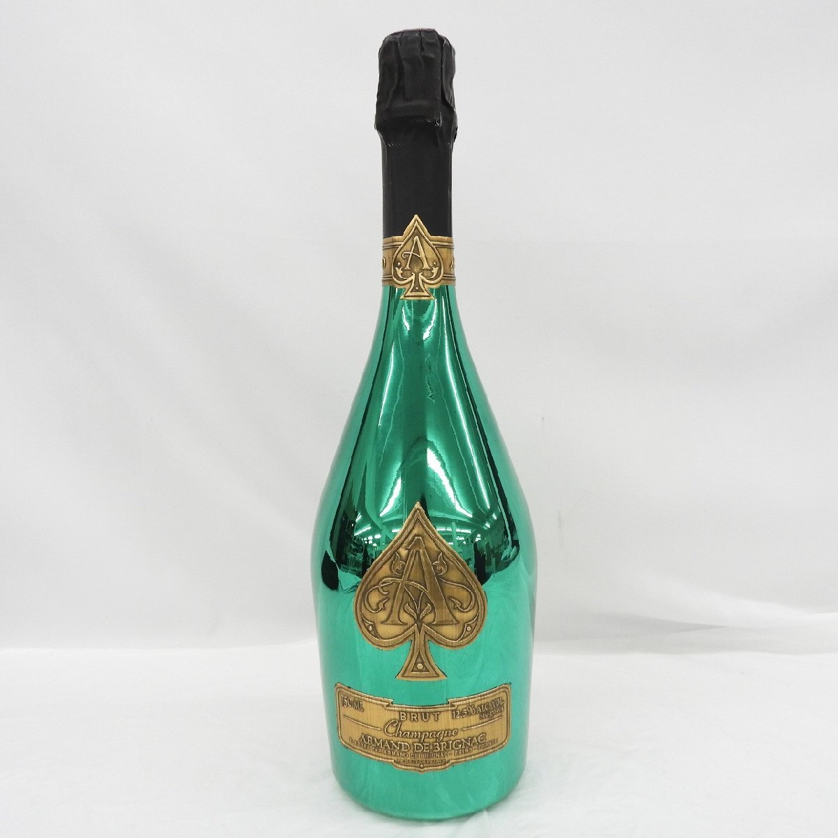 1円～【未開栓】ARMAND DE BRIGNAC アルマン・ド・ブリニャック マスターズ グリーン 2023 シャンパン 750ml 12.5% 布袋付き 11518827 0311_画像2