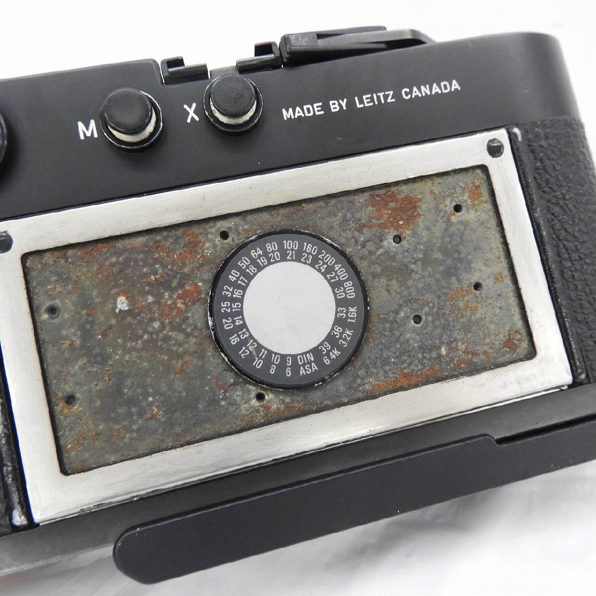 【中古品】LEICA ライカ レンジファインダーカメラ M4-P ブラック SUMMICRON-M 1:2/35 E39 レンズ セット 888103578 0316_画像6