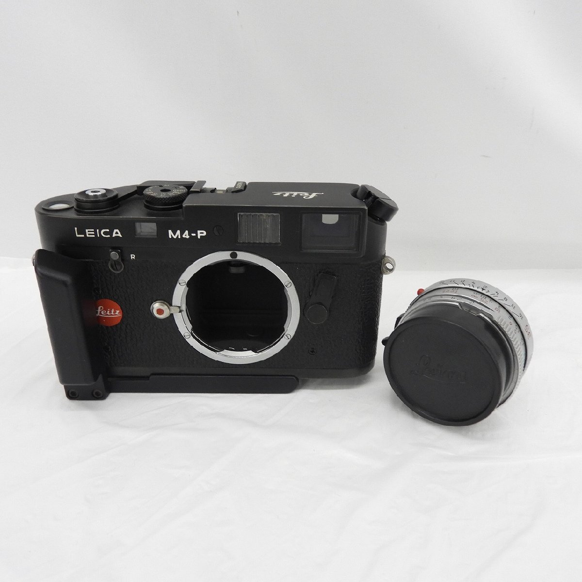 【中古品】LEICA ライカ レンジファインダーカメラ M4-P ブラック SUMMICRON-M 1:2/35 E39 レンズ セット 888103578 0316_画像1
