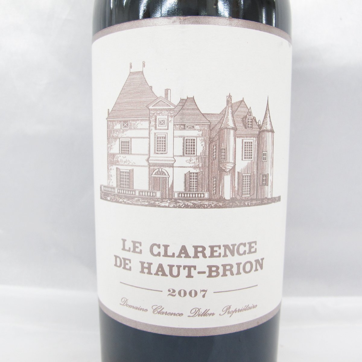 【未開栓】LE CLARENCE DE HAUT-BRION ル・クラレンス・ド・オー・ブリオン 2007 赤 ワイン 750ml 13% 11525704 0318_画像2