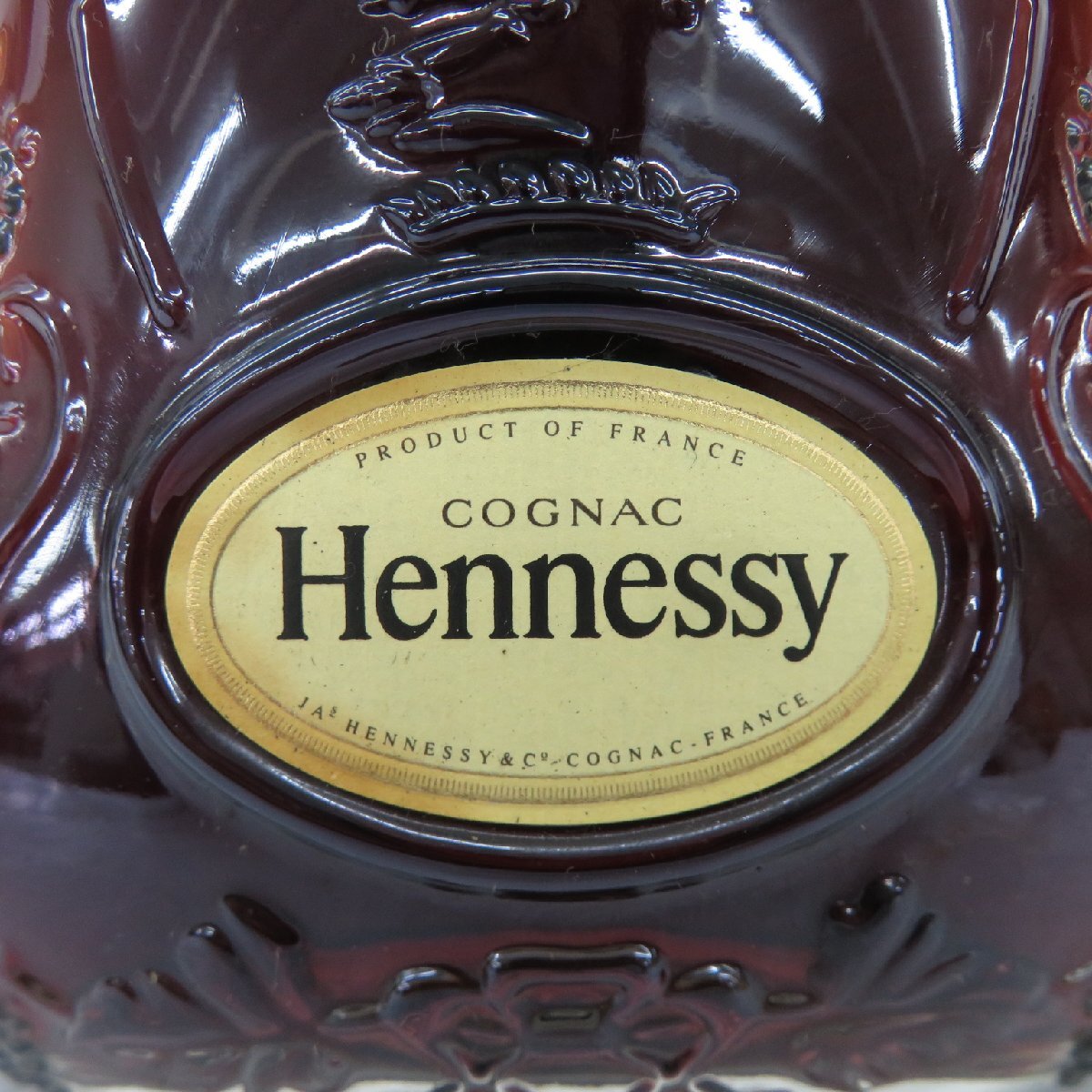 【未開栓】Hennessy ヘネシー XO 金キャップ クリアボトル ブランデー 700ml 40% 11529824 0320_画像2