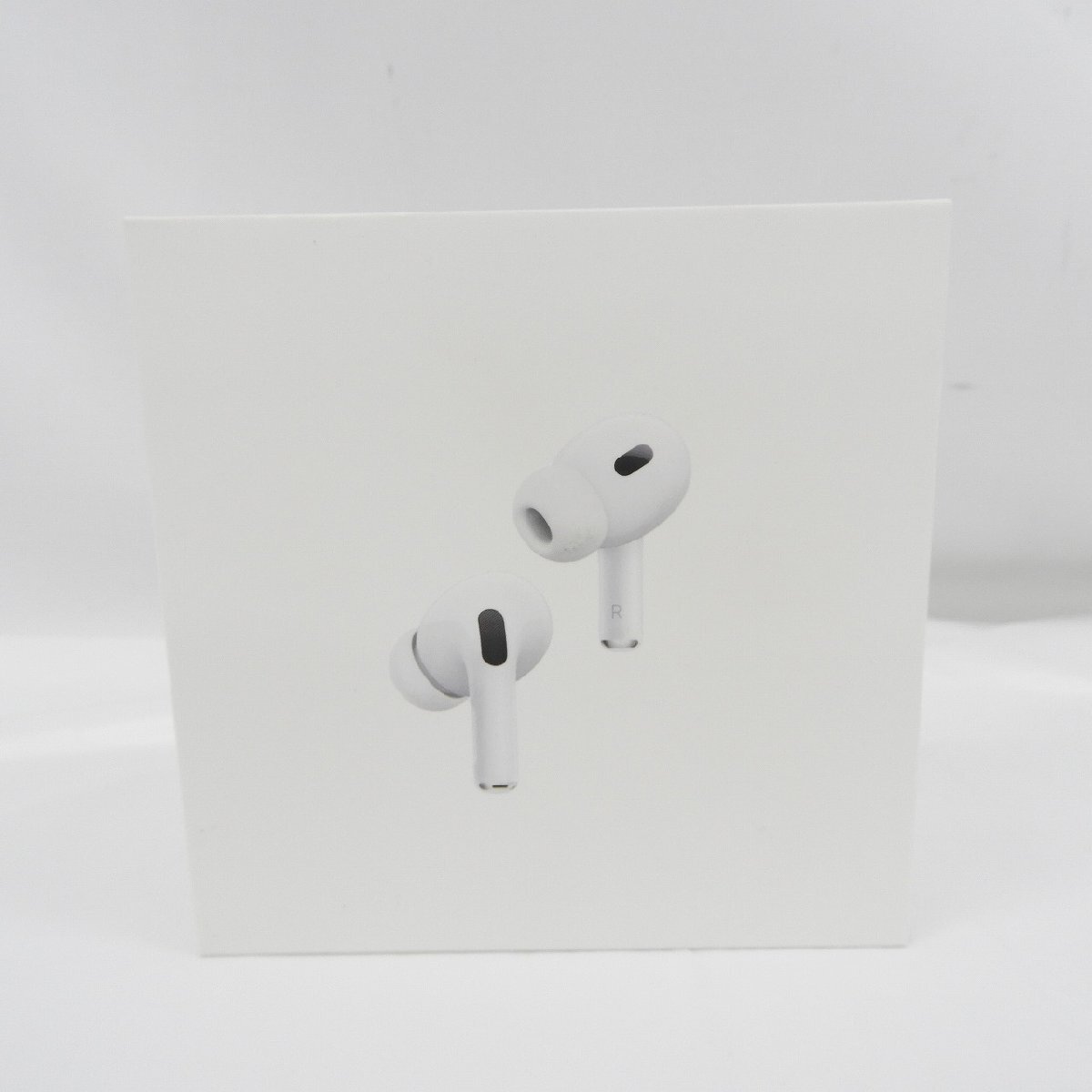 【未開封/未使用品】Apple アップル ワイヤレスイヤホン AirPods Pro エアーポッズプロ 第2世代 MQD83J/A ※箱ダメージ有 11526578 0323