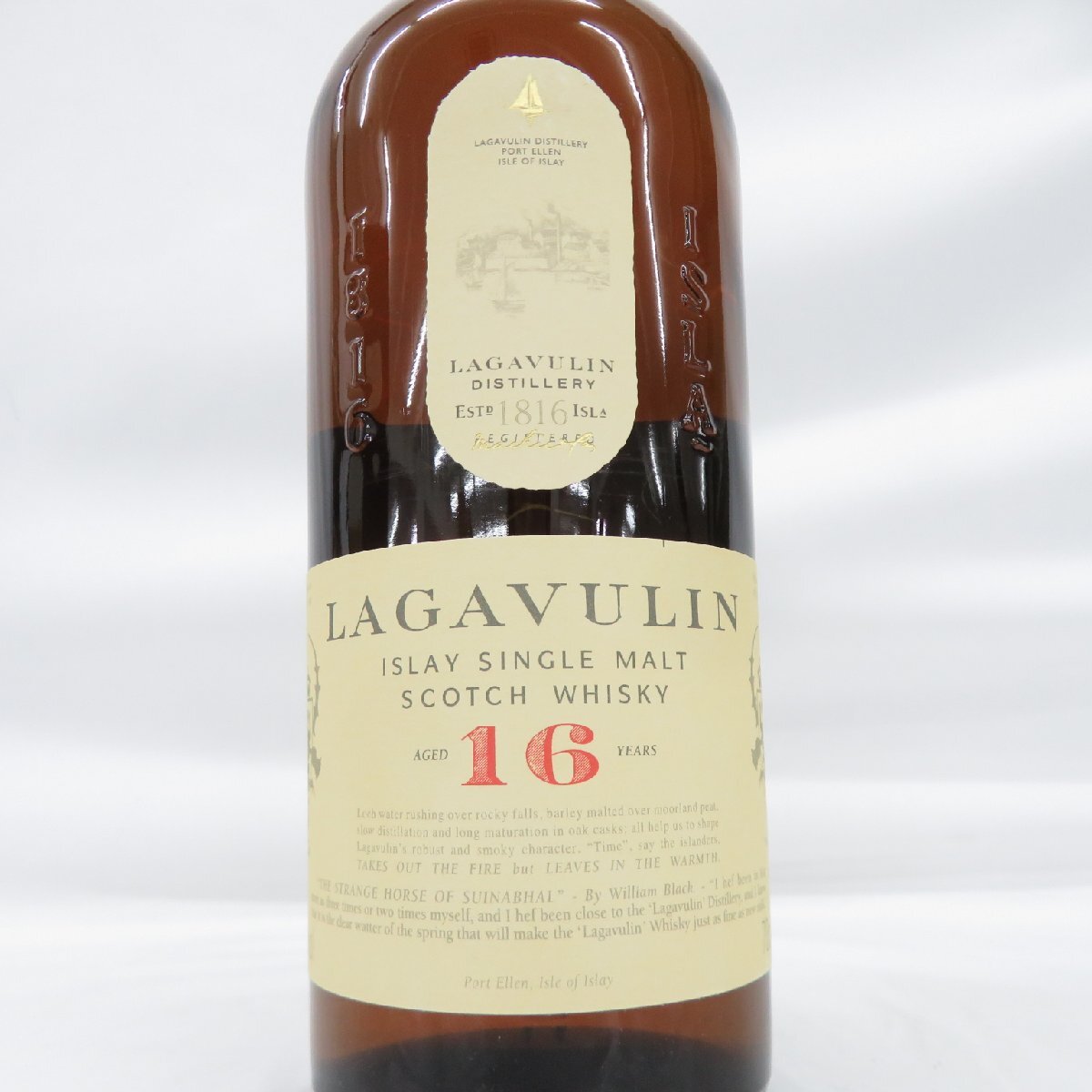 【未開栓】LAGAVULIN ラガヴーリン 16年 シングルモルト ウイスキー 700ml 43% 箱付 11522512 0323_画像2