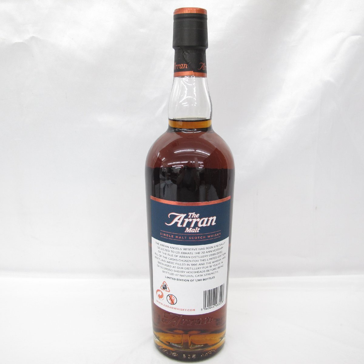 【未開栓】The Arran Malt アラン エンジェルズ リザーブ 18年 1996 ウイスキー 700ml 51.1% 箱付 11532985 0323_画像4