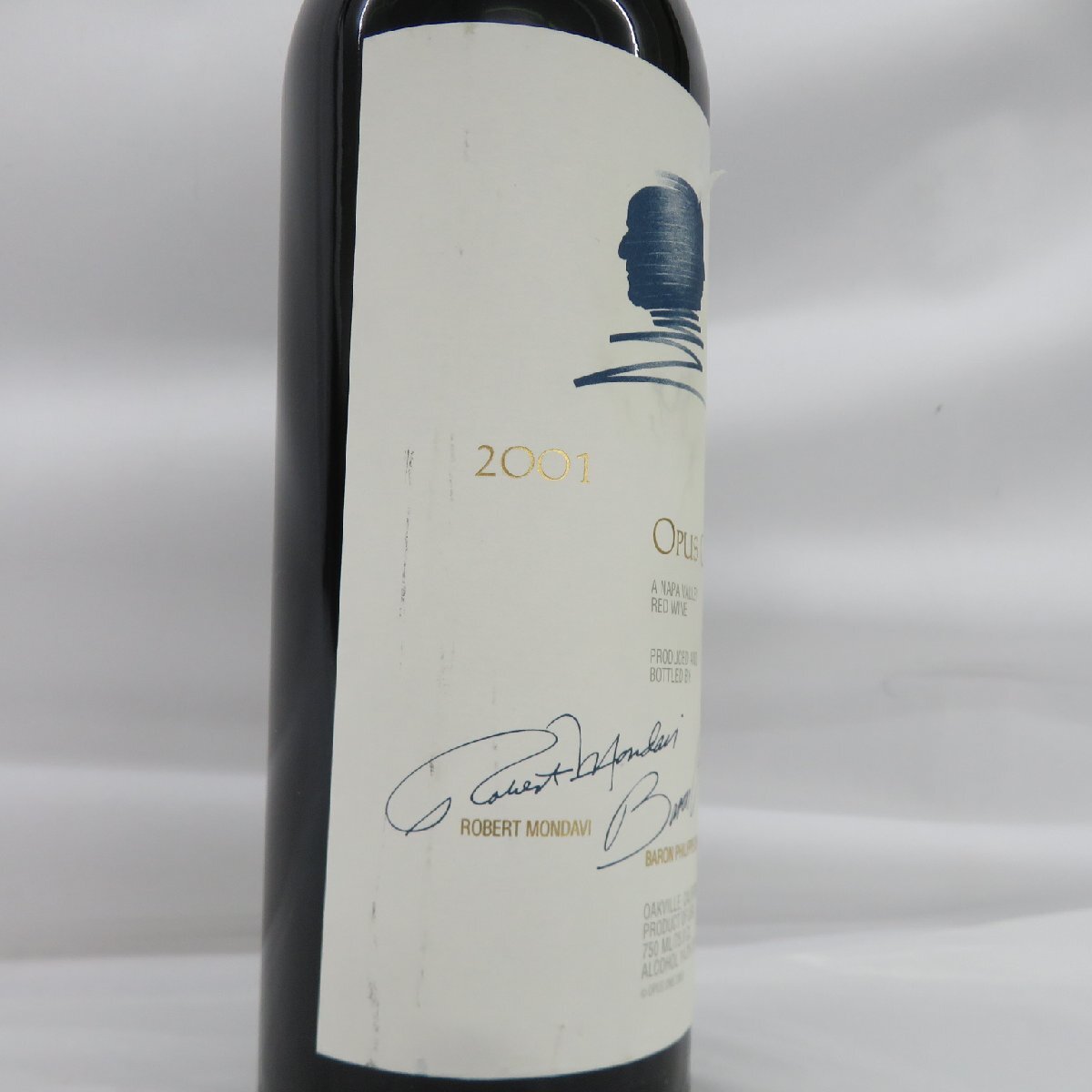 【未開栓】OPUS ONE オーパスワン 2001 赤 ワイン 750ml 14.2% 11533223 0324_画像3