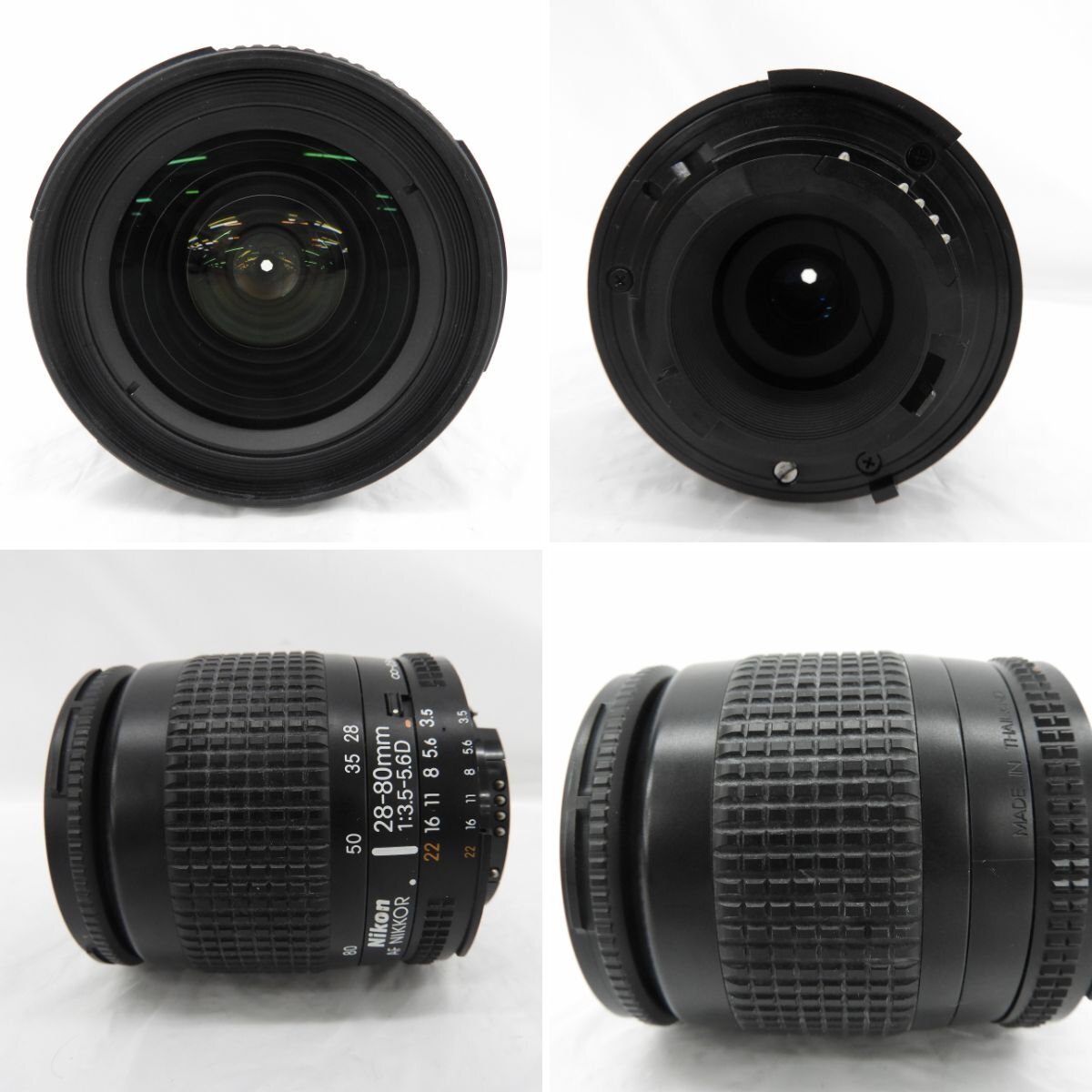 1円～ 【ジャンク品】Nikon ニコン フィルム一眼レフカメラ F70 AF Nikkor 28-80 3.5-5.6D レンズセット ※動作未確認 11529859 0331_画像9