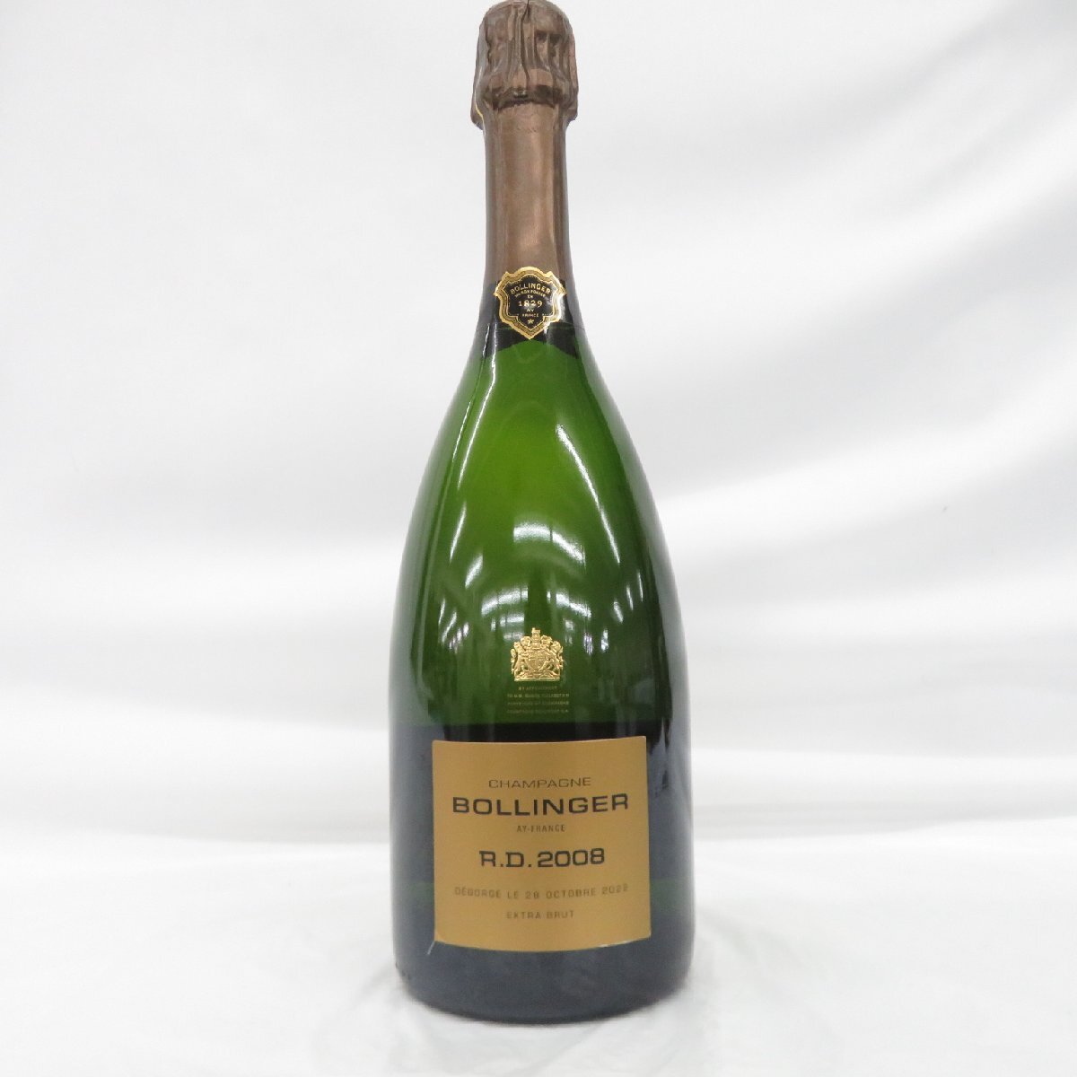 【未開栓】BOLLINGER ボランジェ R.D. 2008 シャンパン 750ml 12.5% 11534863 0326_画像1