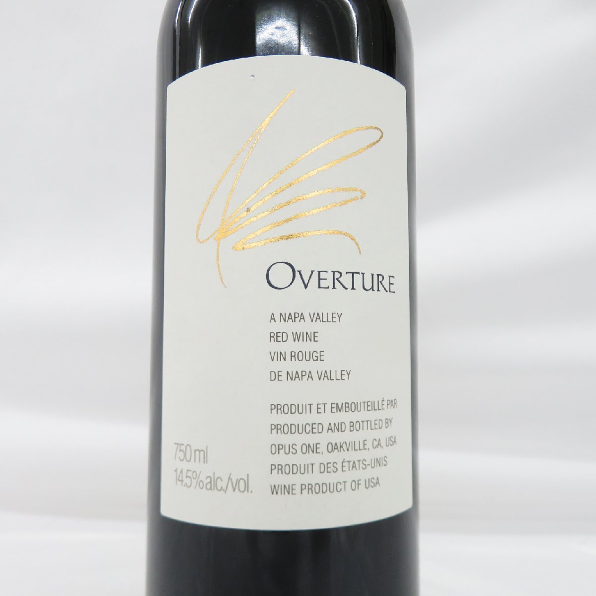 【未開栓】OVERTURE オーバーチュア 赤 ワイン 750ml 14.5% 11534342 0327_画像2