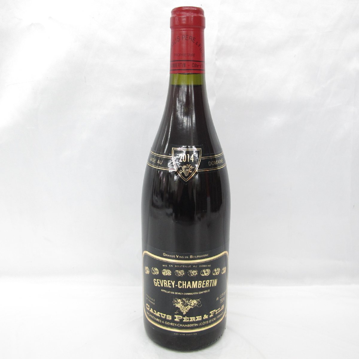 【未開栓】カミュ ペール・エ・フィス ジュヴレ・シャンベルタン 2014 赤 ワイン 750ml 12.5% 11532404 0327_画像1