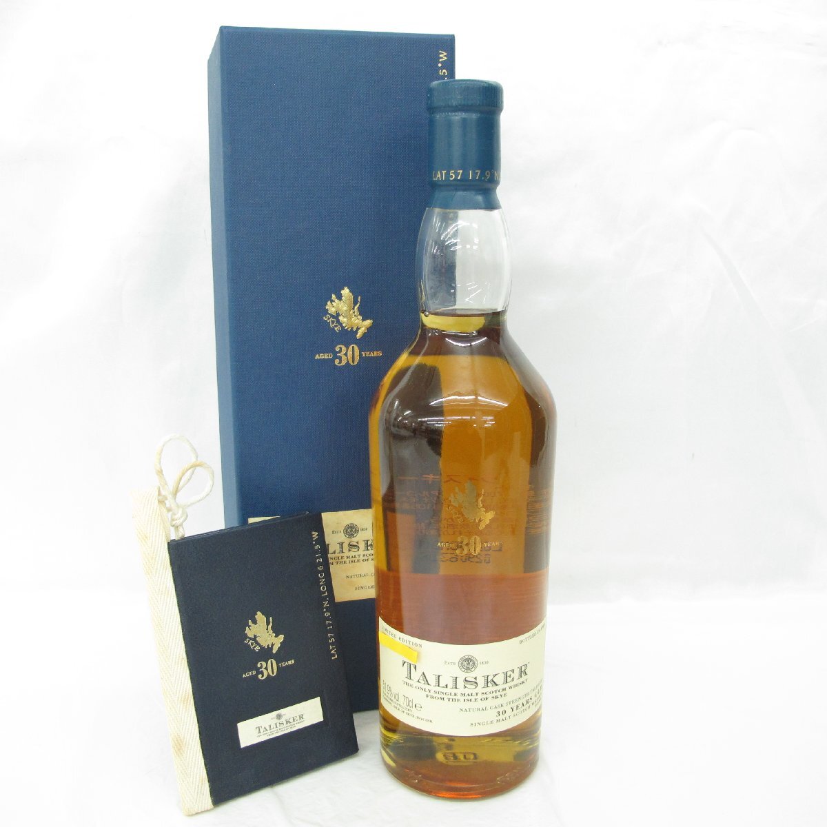 【未開栓】TALISKER タリスカー 30年 シングルモルト 2006ボトルイン ウイスキー 700ml 51.9% 箱/冊子付 11536774 0327_画像1