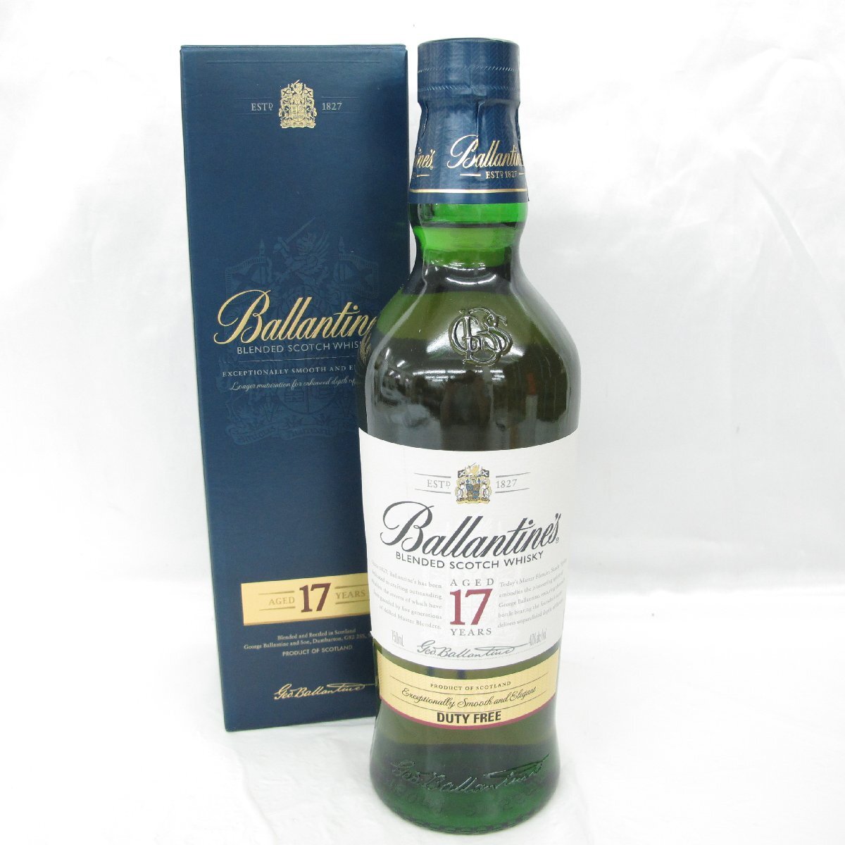 【未開栓】Ballantine's バランタイン 17年 ブレンデッドスコッチ ウイスキー 700ml 40% 箱あり 11531706 0328_画像1