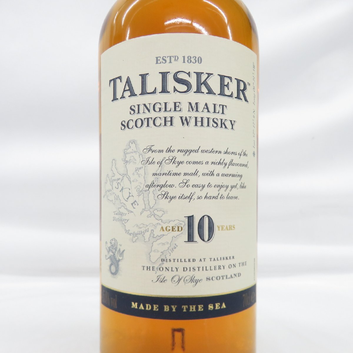 【未開栓】TALISKER タリスカー 10年 シングルモルト ウイスキー 700ml 45.8% 箱付 11530852 0328_画像2