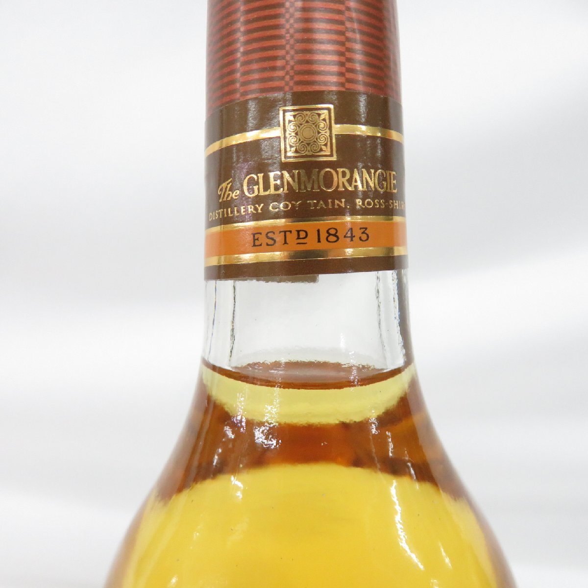 1円～【未開栓】GLENMORANGIE グレンモーレンジィ オリジナル 10年 ハーフボトル ウイスキー 350ml 40% 箱付 11531705 0328の画像4