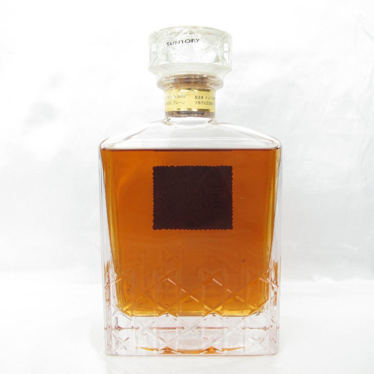 1円～【未開栓】SUNTORY サントリー IMPERIAL インペリアル カガミクリスタル ウイスキー 600ml 43% 913156589 0330_画像3