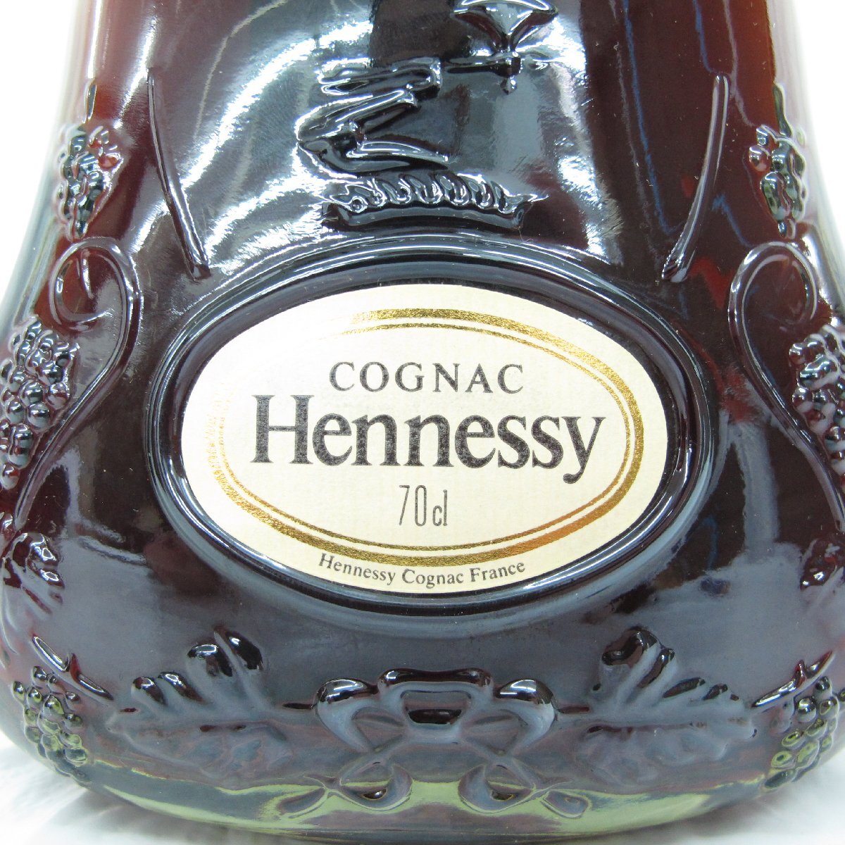 【未開栓】Hennessy ヘネシー XO 金キャップ クリアボトル ブランデー 700ml 40% 箱付 973107626 0330_画像3