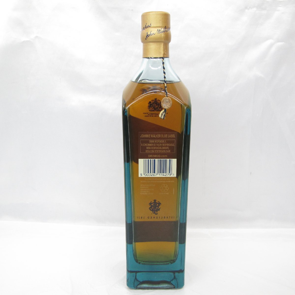 【未開栓】Johnnie Walker ジョニーウォーカー ブルーラベル ウイスキー 750ml 40% 箱付 11526434 0330の画像5