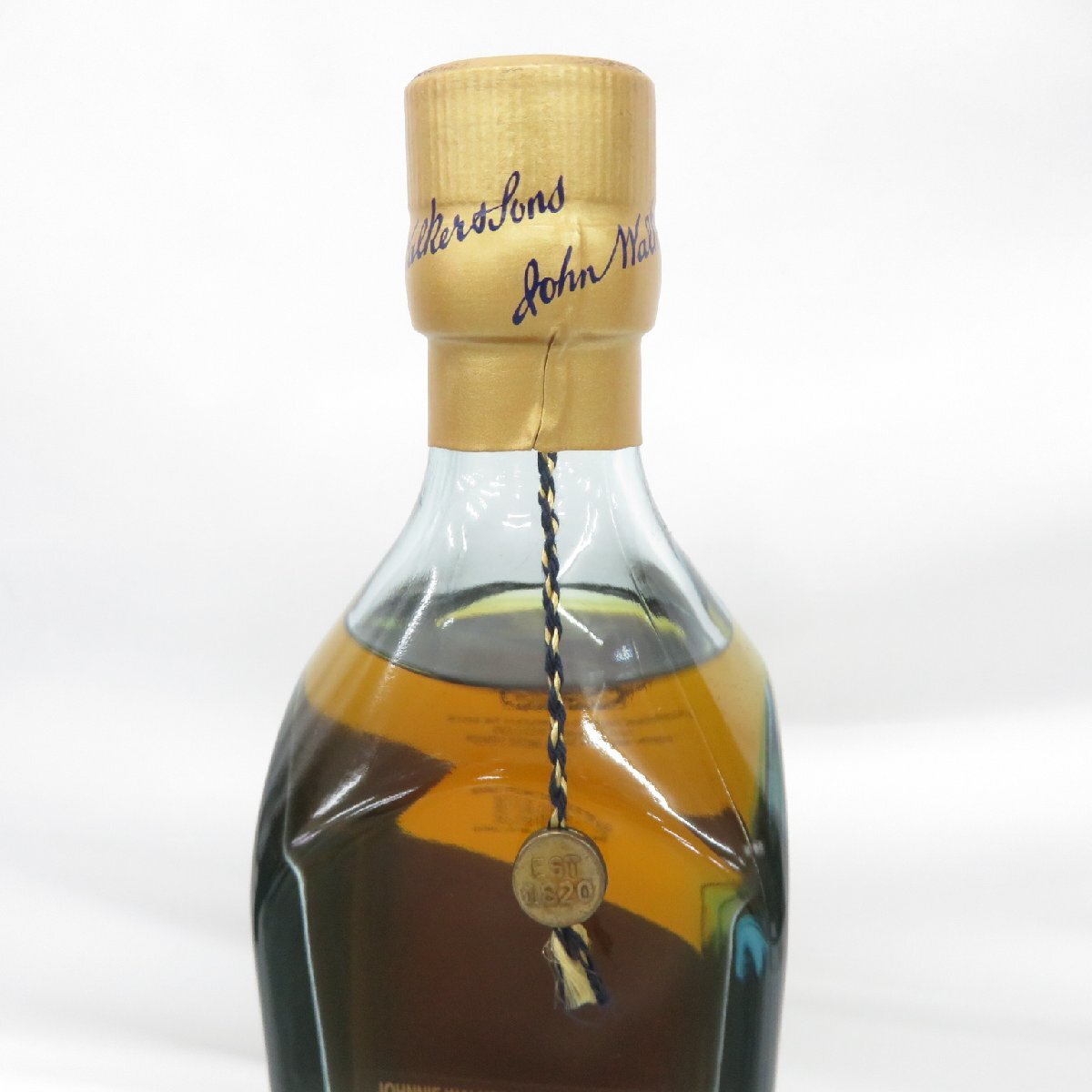 【未開栓】Johnnie Walker ジョニーウォーカー ブルーラベル ウイスキー 700ml 40% 箱付 11539324 0401の画像5